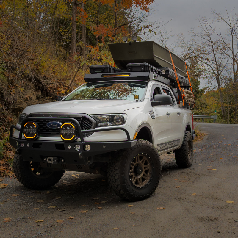 Chargez l'image dans la visionneuse de la galerie, Galerie de toit pour Ford Ranger (CrewCab) 2019-2023
