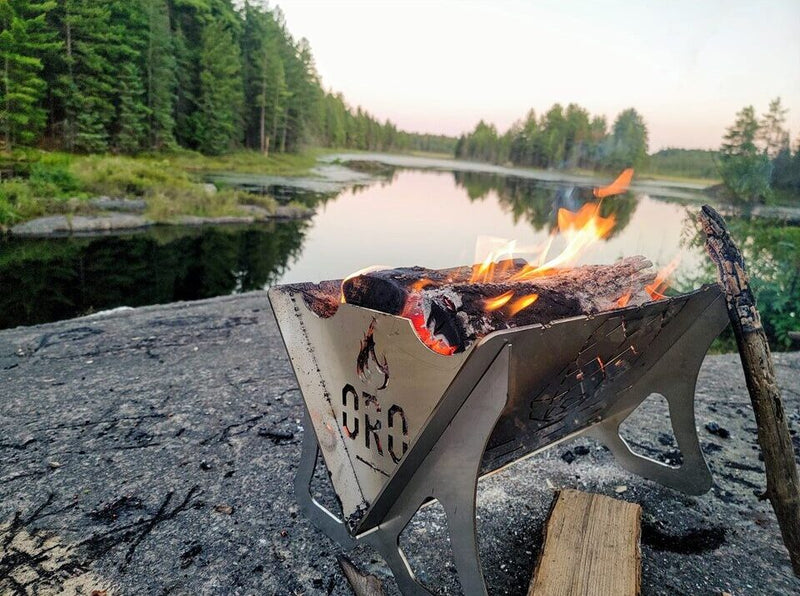 Load image into Gallery viewer, Flatpack Firepit Canada Ontario Overland