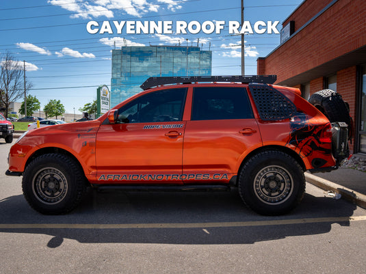 Barres de toit pour Porsche Cayenne
