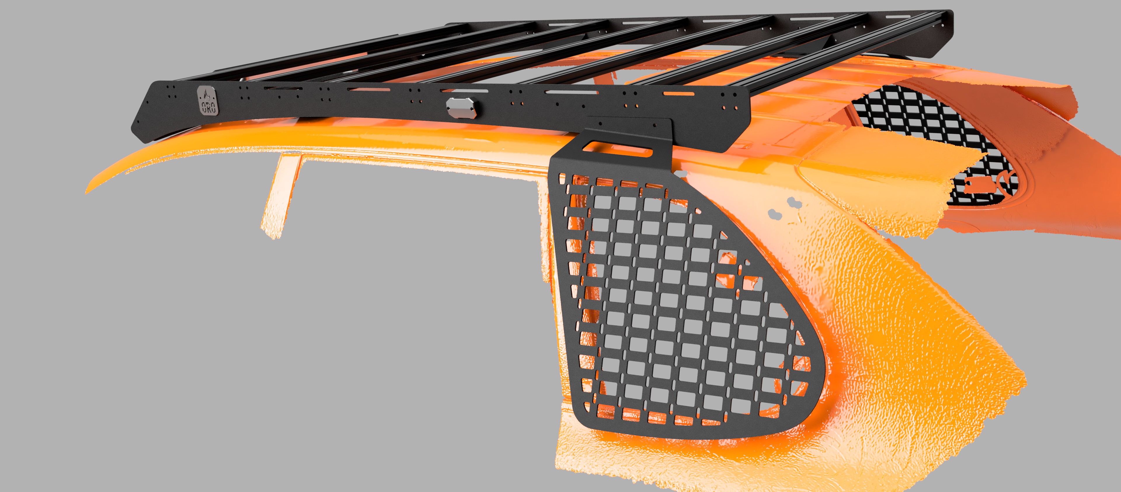Porsche Cayenne Rear Window MOLLE Panel – ORO Racks Inc.