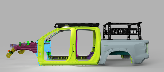 2023+ Chevy Colorado / GMC Canyon Roof Rack – Modular Overland Rack